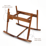 Moses Basket with Rocker Stand